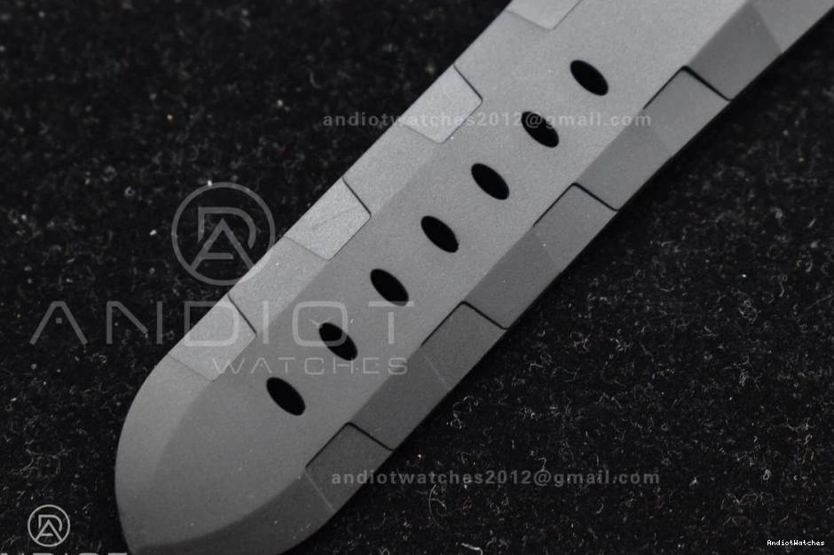 Strap 1003 O Clone V on Edition 1:1 Super Best P.9000 Black PAM389 Rubber BestValue VSF 0416